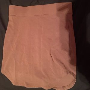 Short Brown Skirt